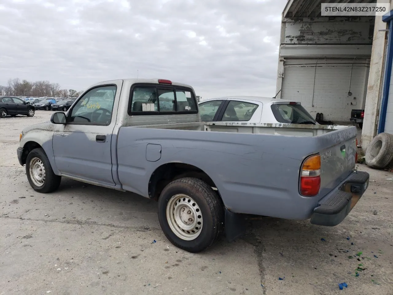 2003 Toyota Tacoma VIN: 5TENL42N83Z217250 Lot: 79424934