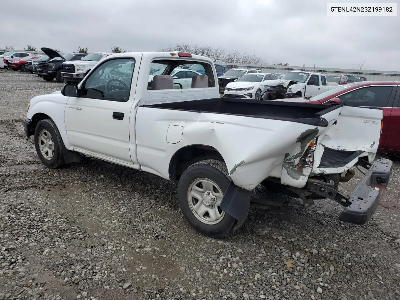 2003 Toyota Tacoma VIN: 5TENL42N23Z199182 Lot: 79539614