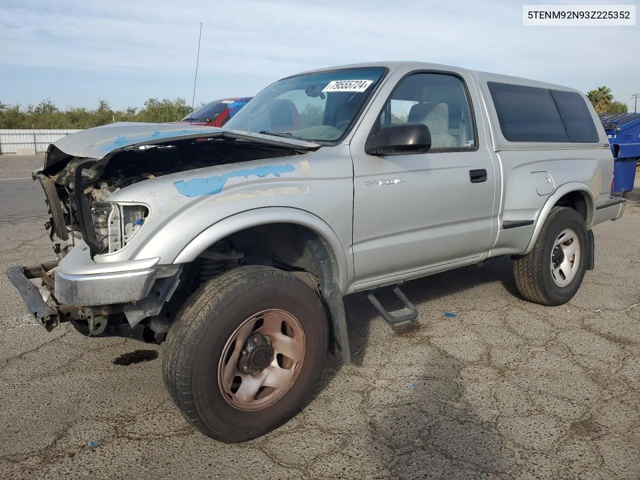 2003 Toyota Tacoma Prerunner VIN: 5TENM92N93Z225352 Lot: 79555724