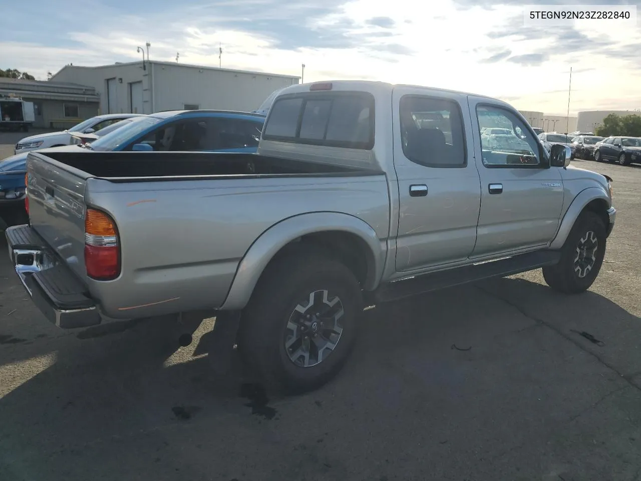 2003 Toyota Tacoma Double Cab Prerunner VIN: 5TEGN92N23Z282840 Lot: 79560724