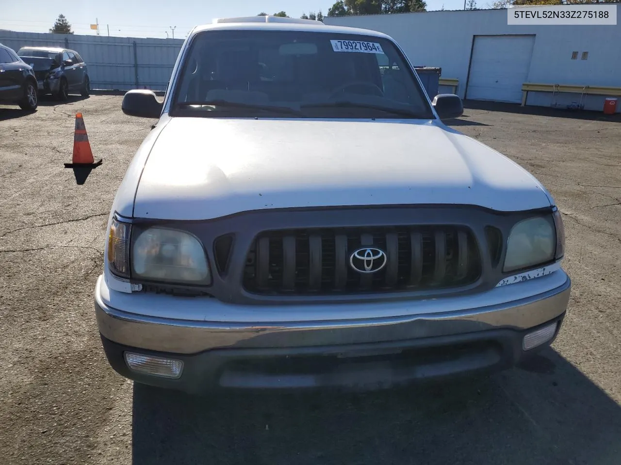 2003 Toyota Tacoma Xtracab VIN: 5TEVL52N33Z275188 Lot: 79927964