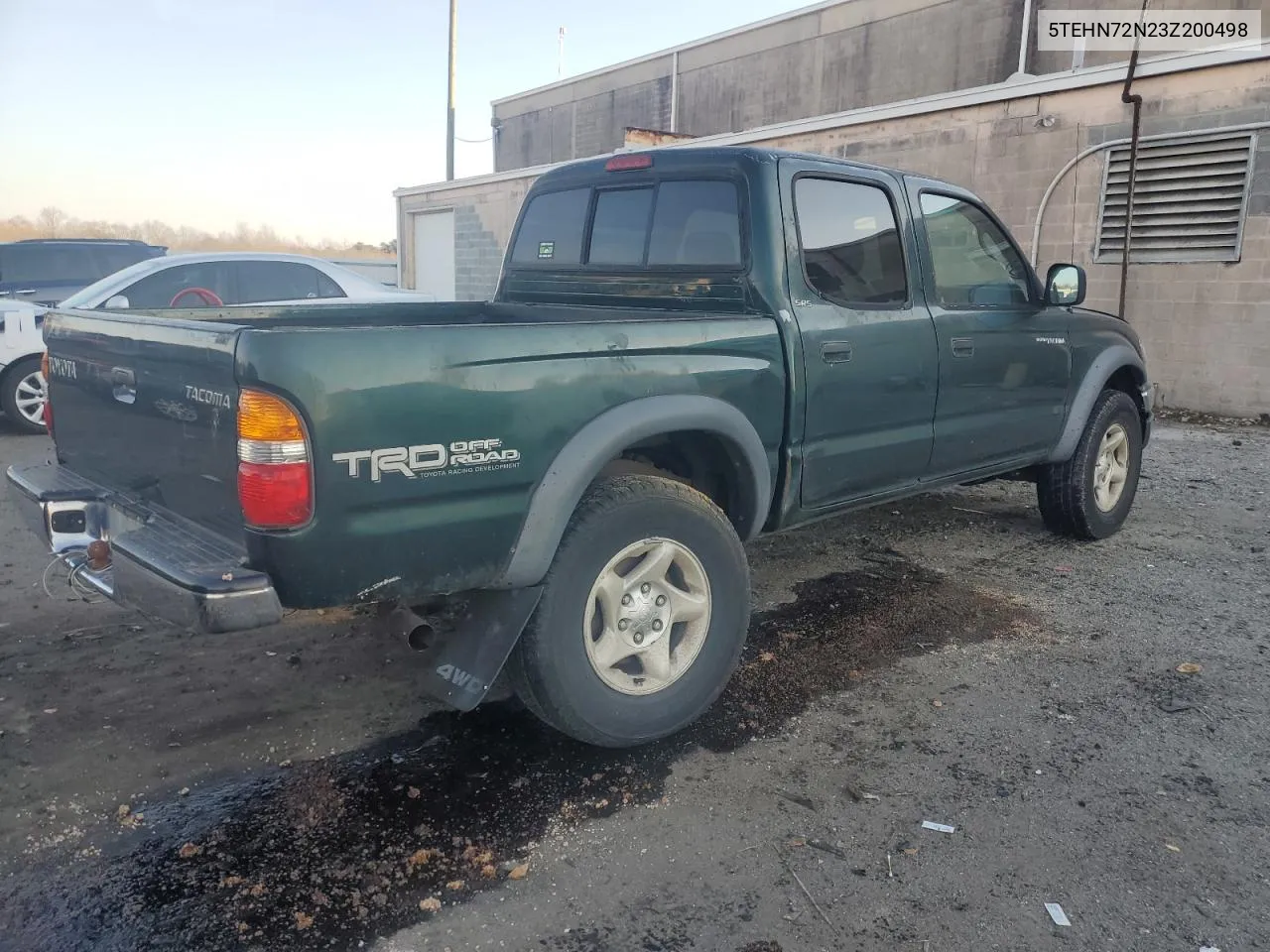 2003 Toyota Tacoma Double Cab VIN: 5TEHN72N23Z200498 Lot: 80872034