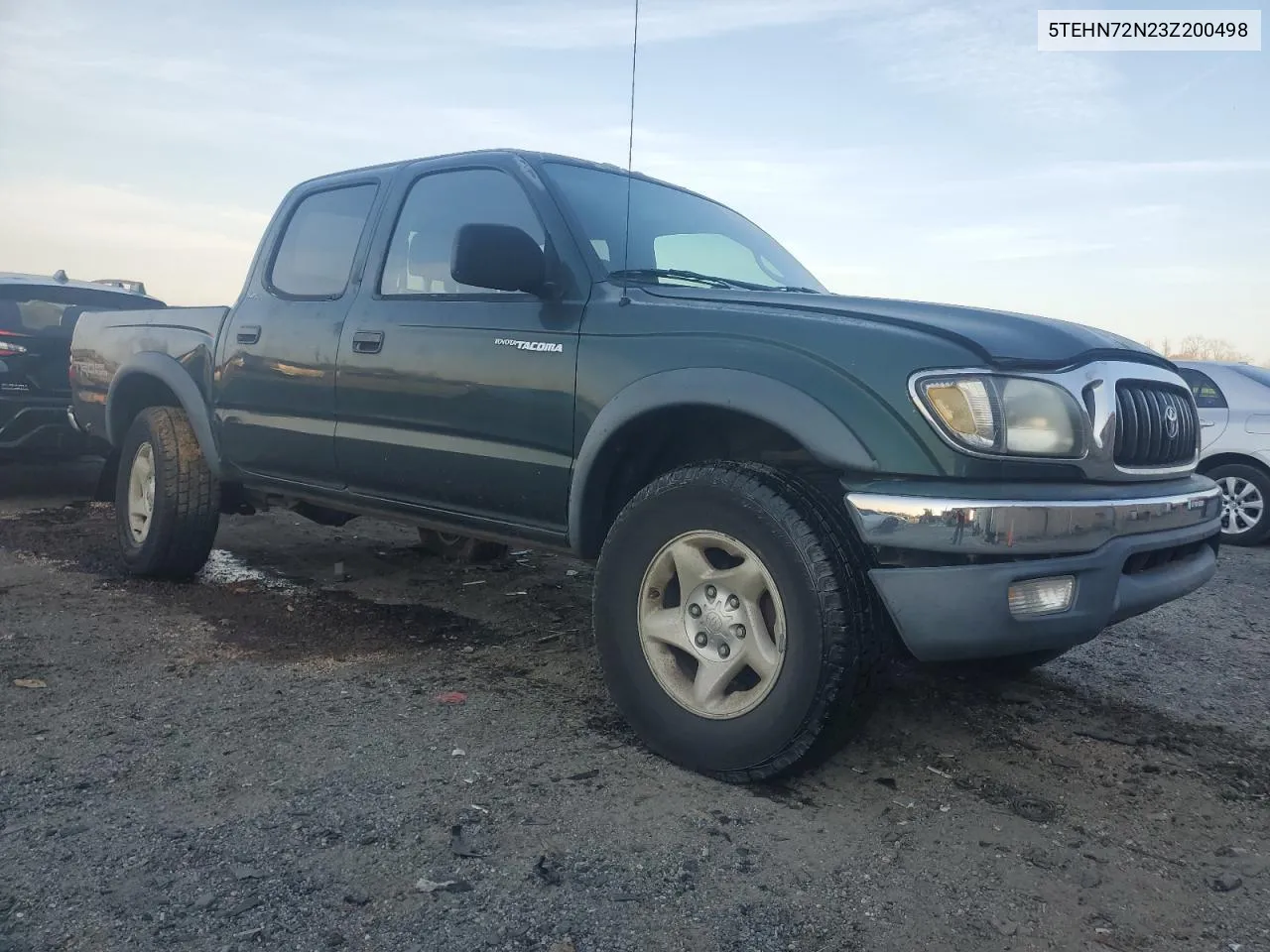 2003 Toyota Tacoma Double Cab VIN: 5TEHN72N23Z200498 Lot: 80872034