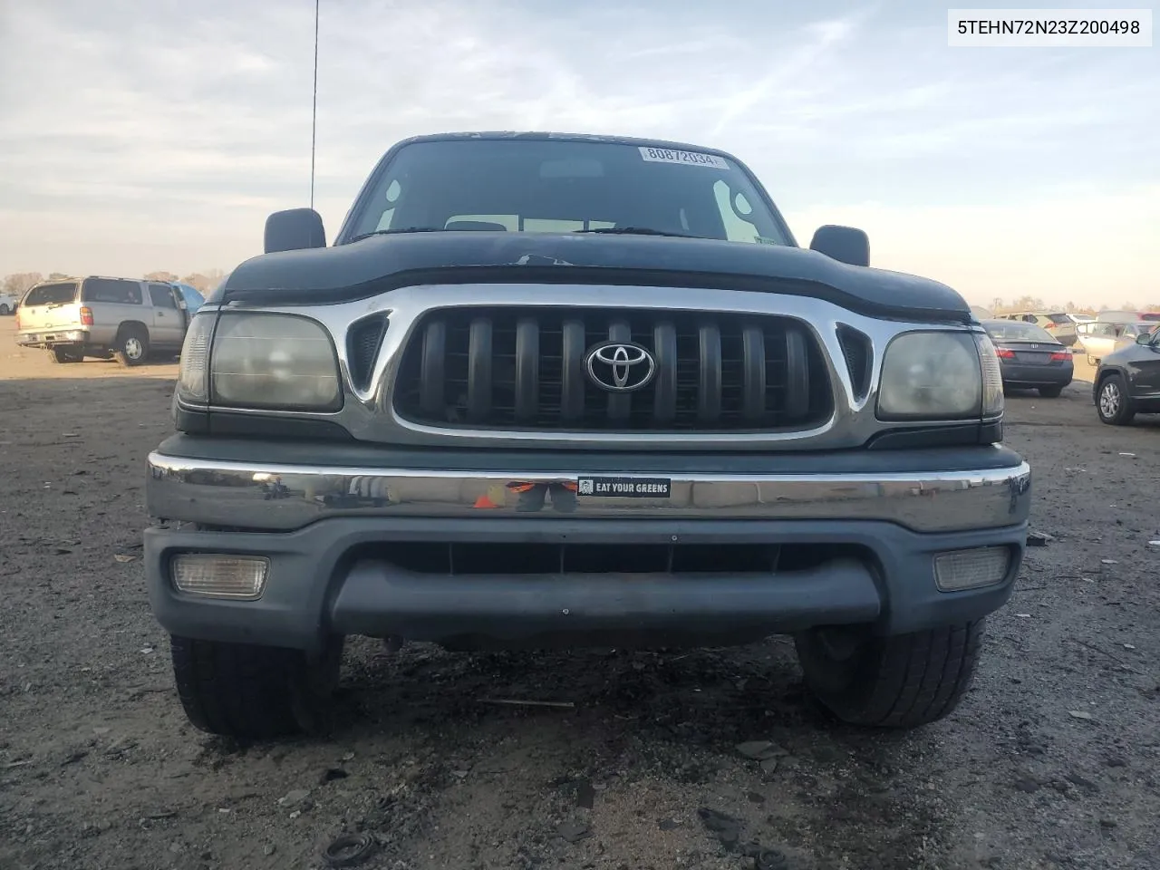 2003 Toyota Tacoma Double Cab VIN: 5TEHN72N23Z200498 Lot: 80872034