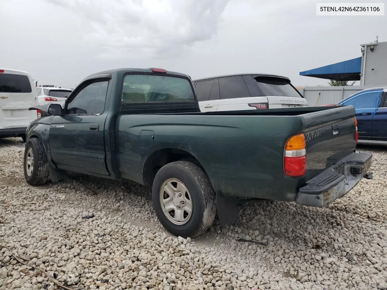 2004 Toyota Tacoma VIN: 5TENL42N64Z361106 Lot: 59695344