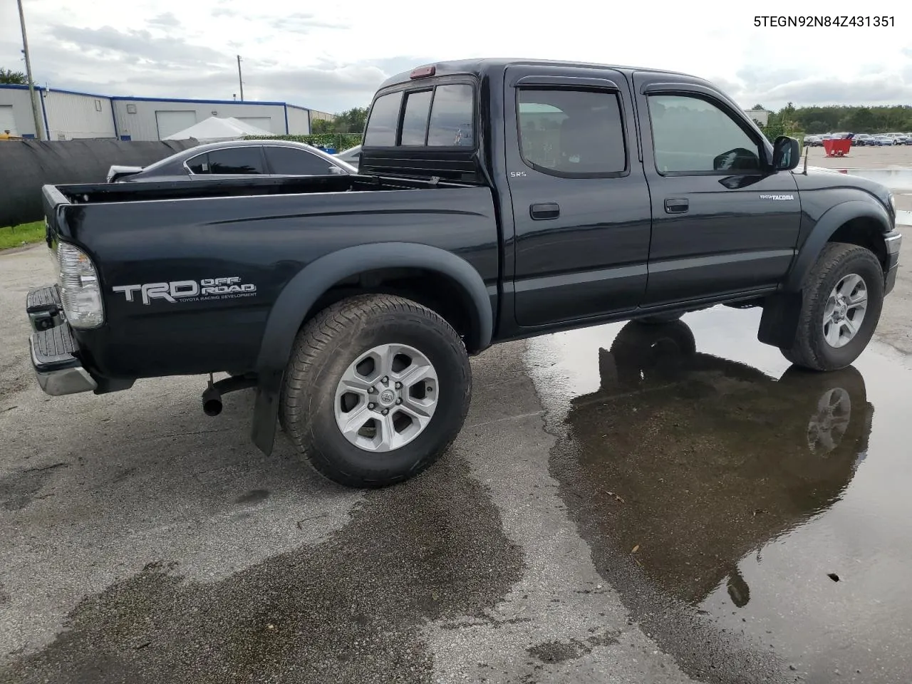 2004 Toyota Tacoma Double Cab Prerunner VIN: 5TEGN92N84Z431351 Lot: 61380344