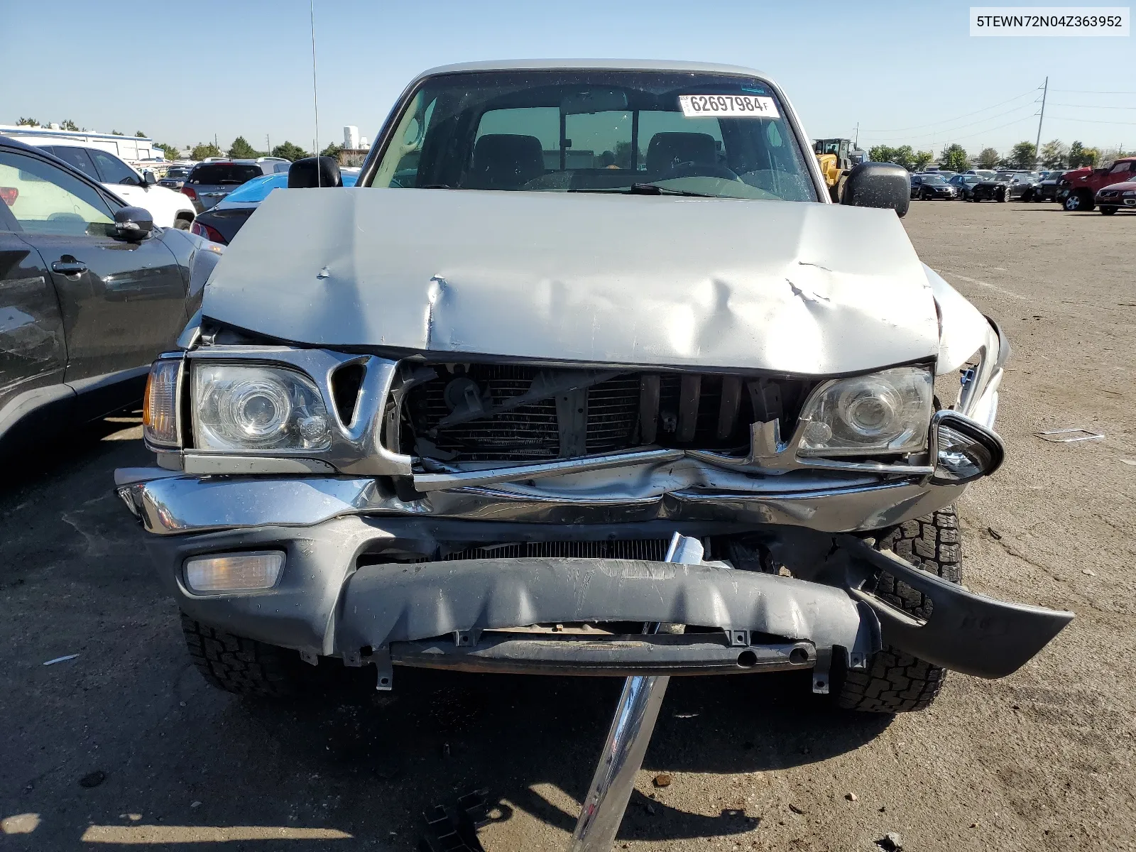 2004 Toyota Tacoma Xtracab VIN: 5TEWN72N04Z363952 Lot: 62697984