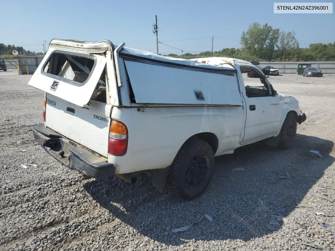 2004 Toyota Tacoma VIN: 5TENL42N24Z396001 Lot: 68120124