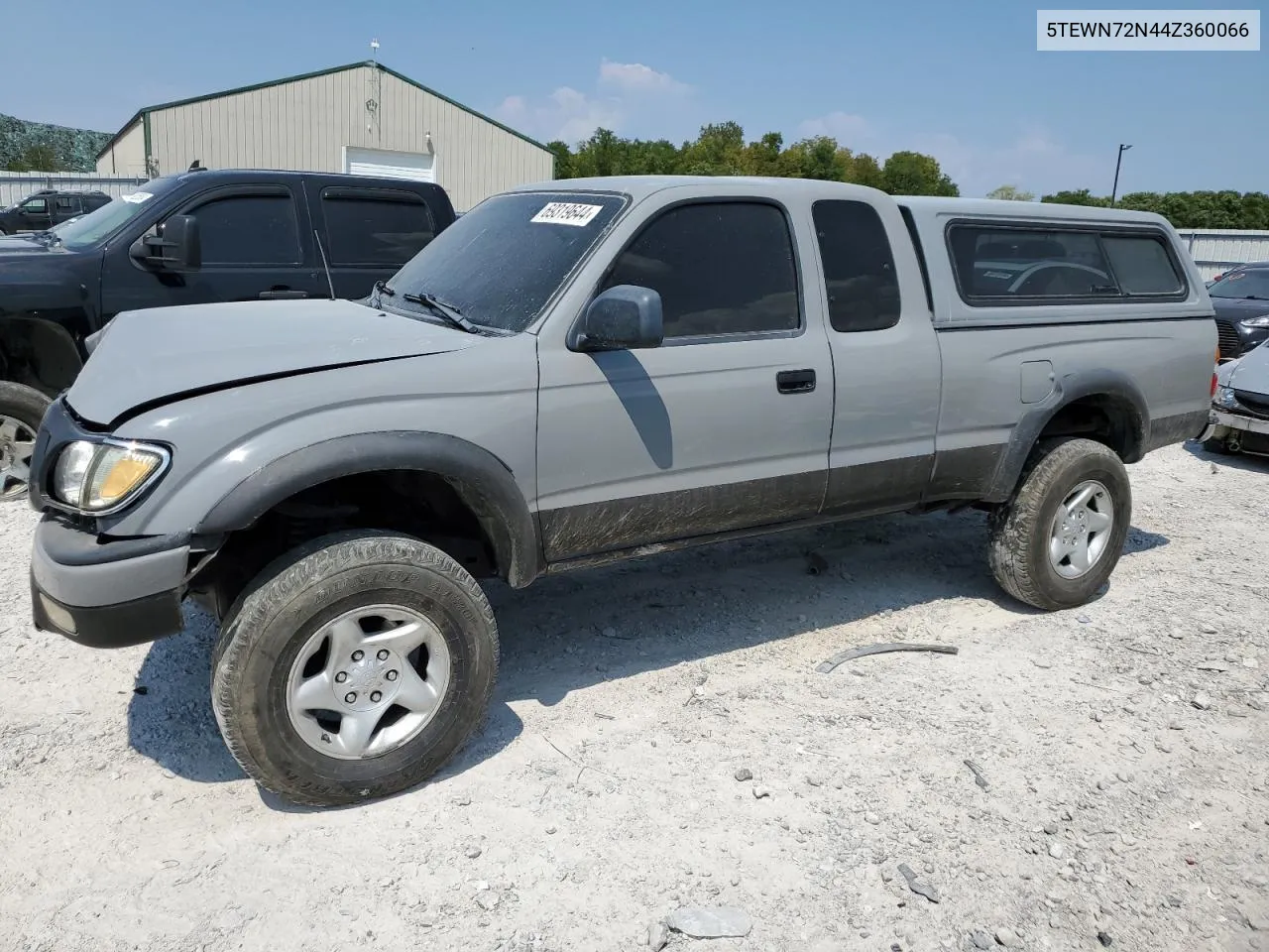 2004 Toyota Tacoma Xtracab VIN: 5TEWN72N44Z360066 Lot: 69319644