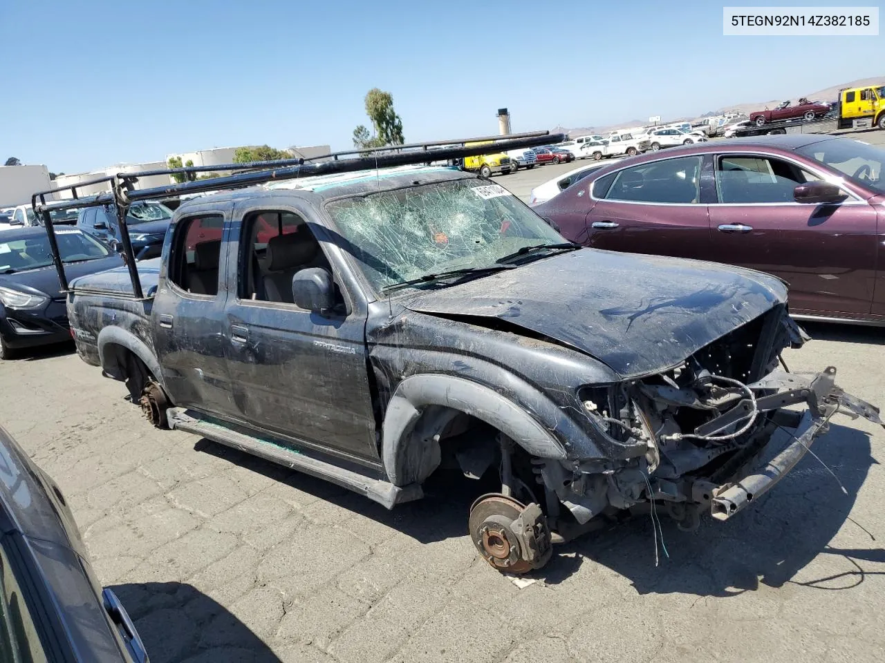 2004 Toyota Tacoma Double Cab Prerunner VIN: 5TEGN92N14Z382185 Lot: 69471034