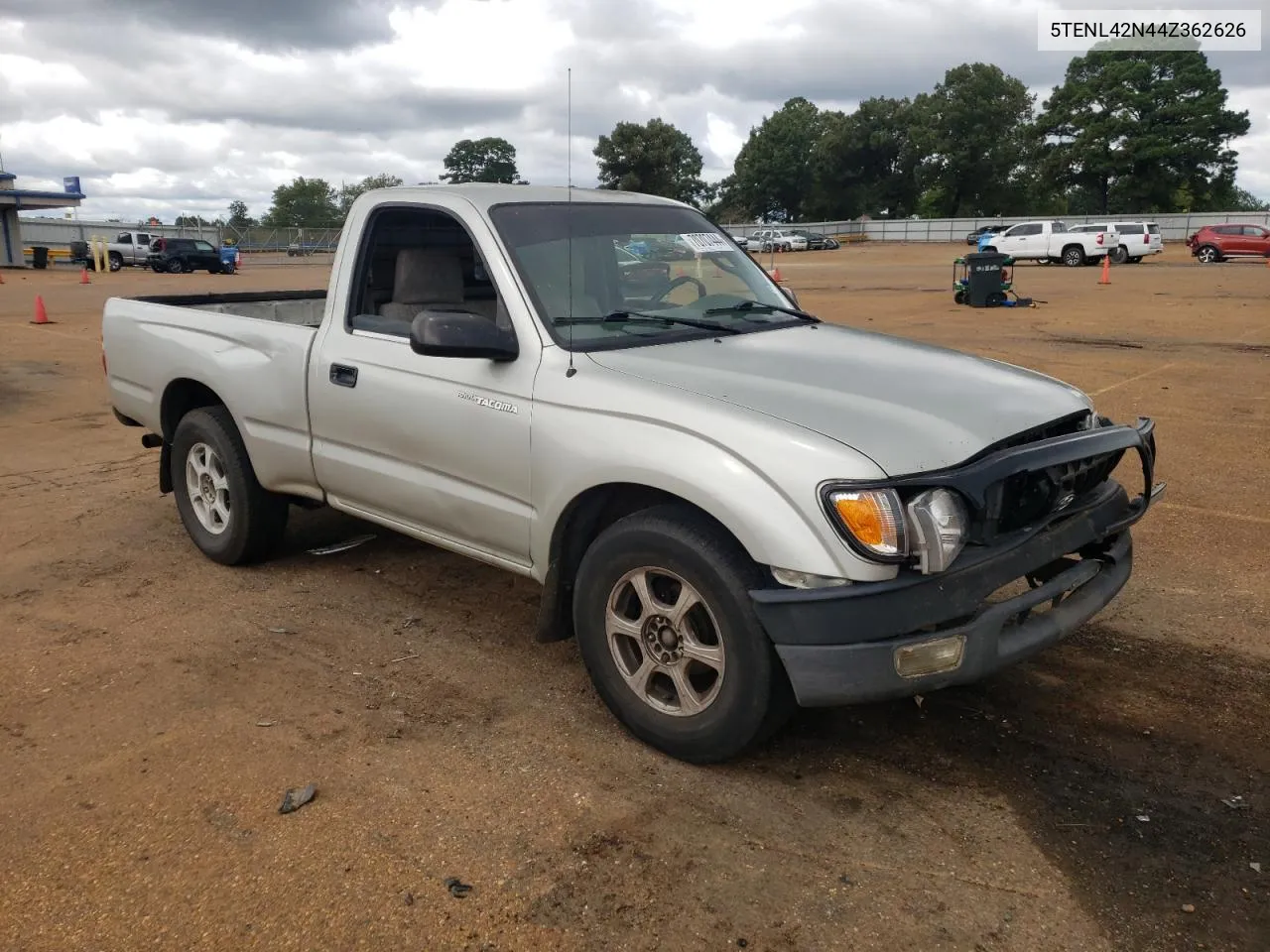 2004 Toyota Tacoma VIN: 5TENL42N44Z362626 Lot: 70707444