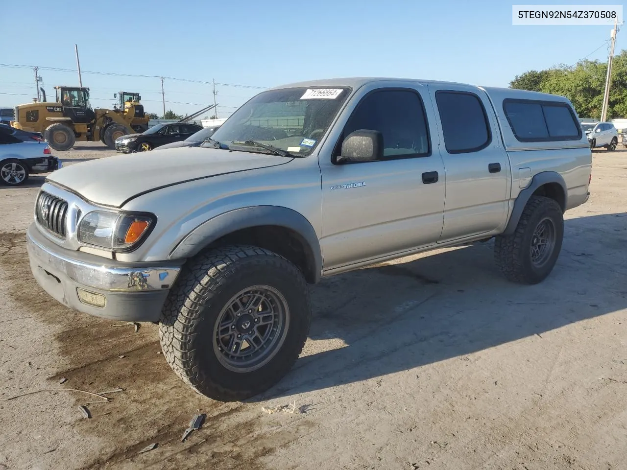 2004 Toyota Tacoma Double Cab Prerunner VIN: 5TEGN92N54Z370508 Lot: 71266864