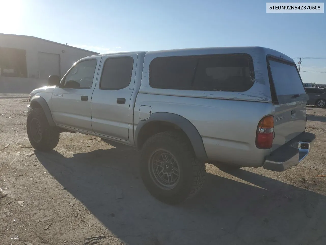 2004 Toyota Tacoma Double Cab Prerunner VIN: 5TEGN92N54Z370508 Lot: 71266864