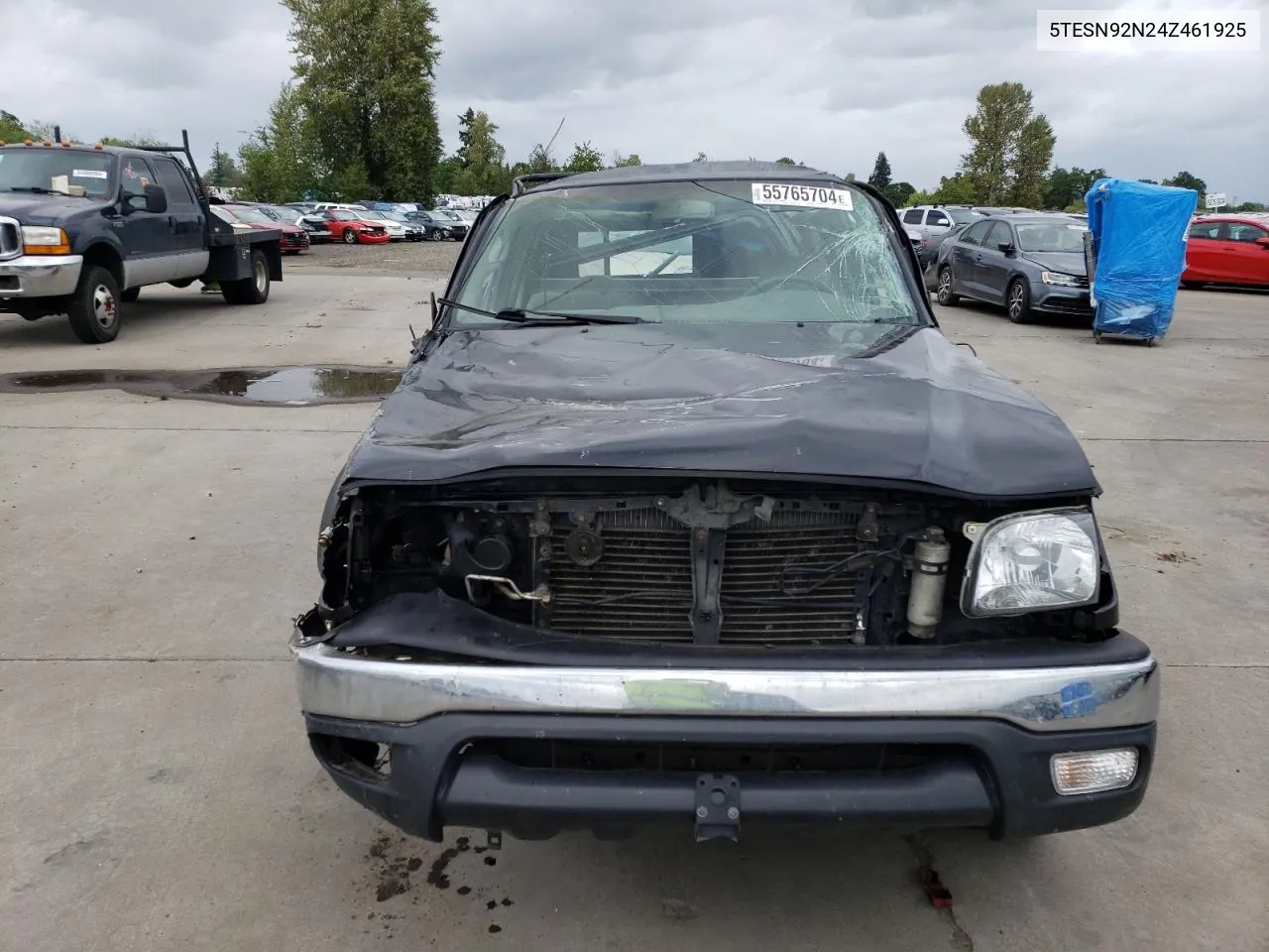 2004 Toyota Tacoma Xtracab Prerunner VIN: 5TESN92N24Z461925 Lot: 71594484