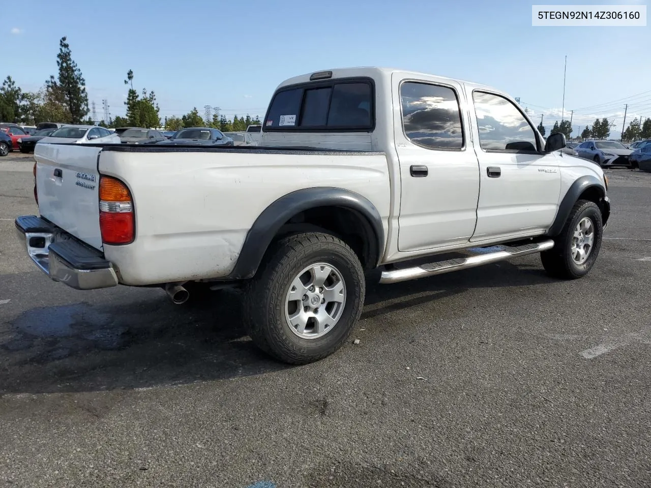 2004 Toyota Tacoma Double Cab Prerunner VIN: 5TEGN92N14Z306160 Lot: 71935144