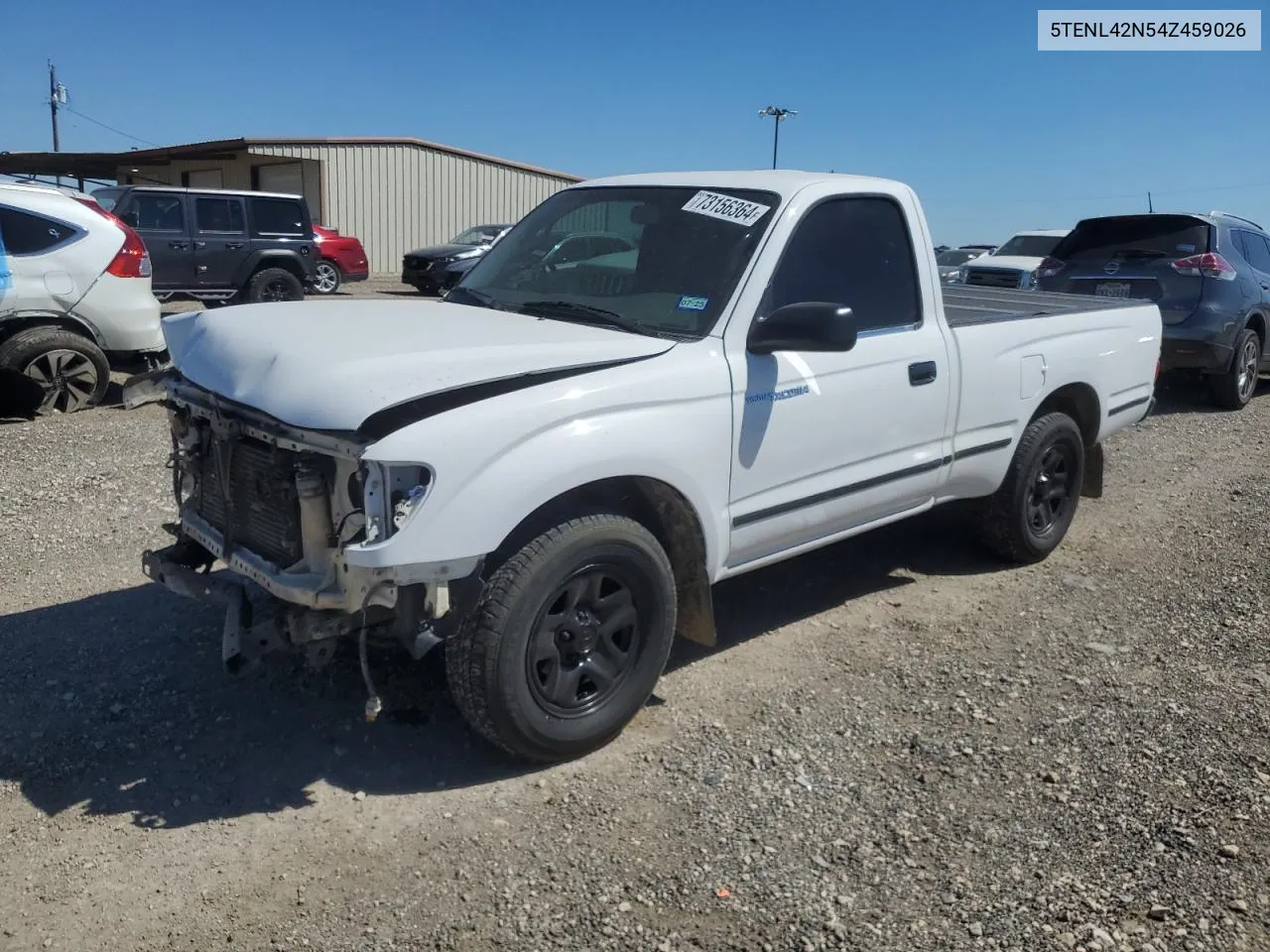 2004 Toyota Tacoma VIN: 5TENL42N54Z459026 Lot: 73156364