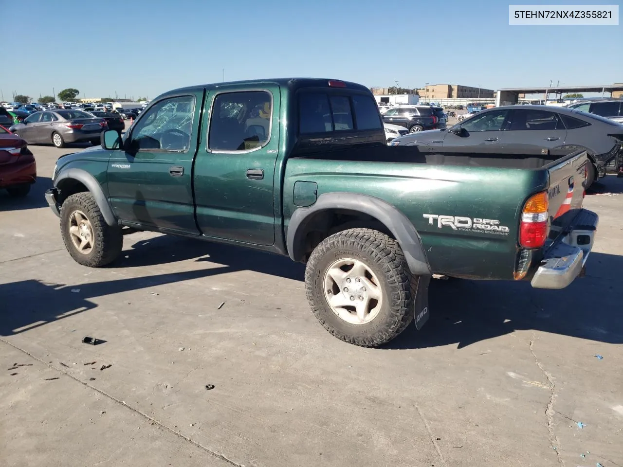 2004 Toyota Tacoma Double Cab VIN: 5TEHN72NX4Z355821 Lot: 73360704