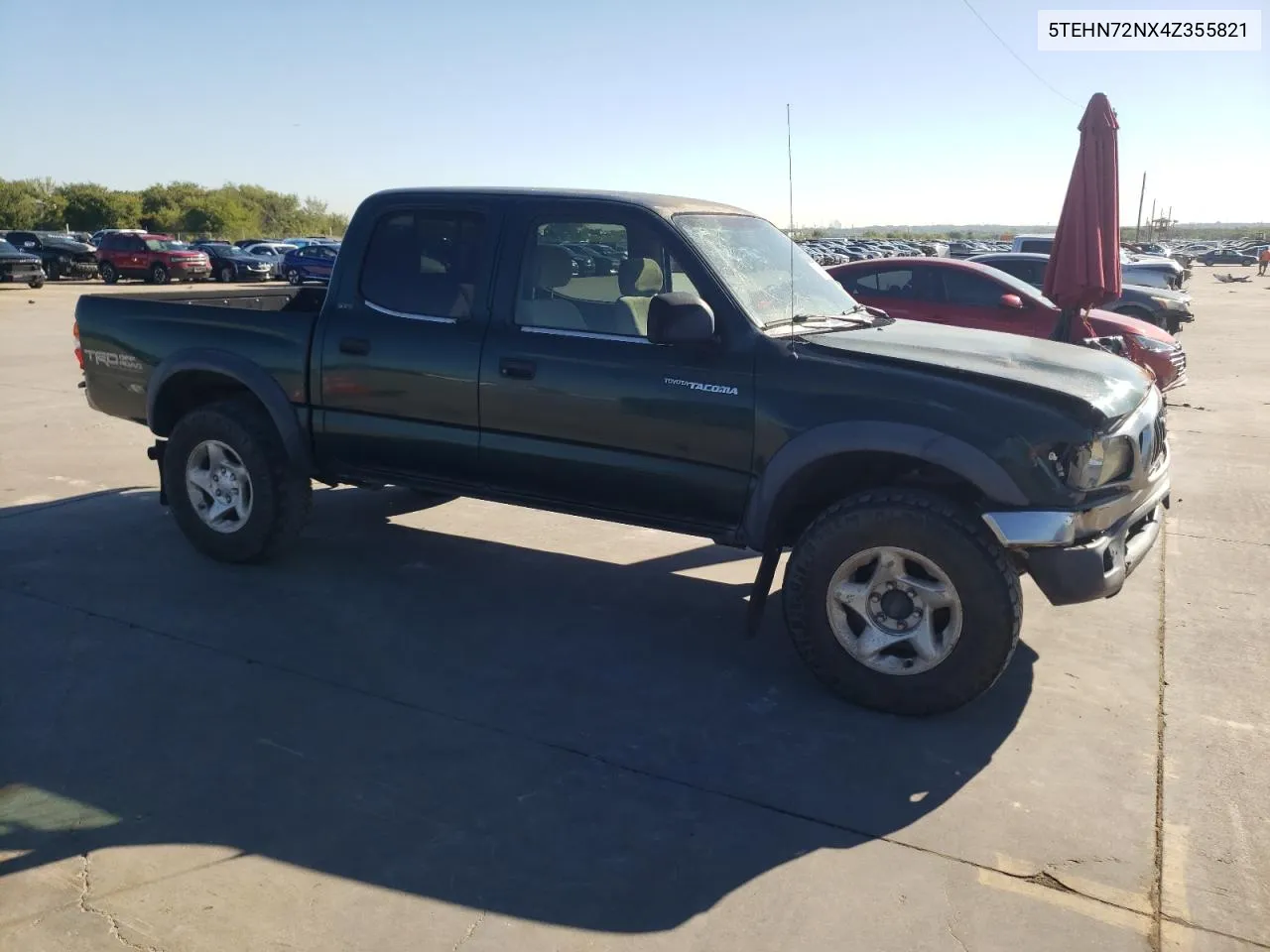 2004 Toyota Tacoma Double Cab VIN: 5TEHN72NX4Z355821 Lot: 73360704