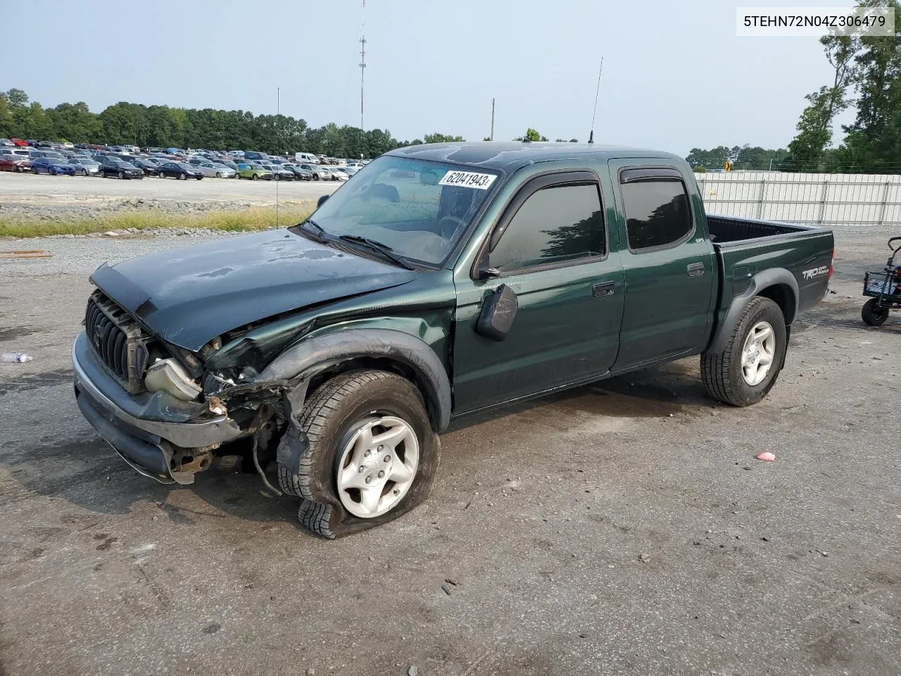 2004 Toyota Tacoma Double Cab VIN: 5TEHN72N04Z306479 Lot: 74217044