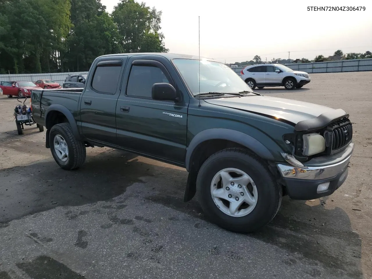 2004 Toyota Tacoma Double Cab VIN: 5TEHN72N04Z306479 Lot: 74217044