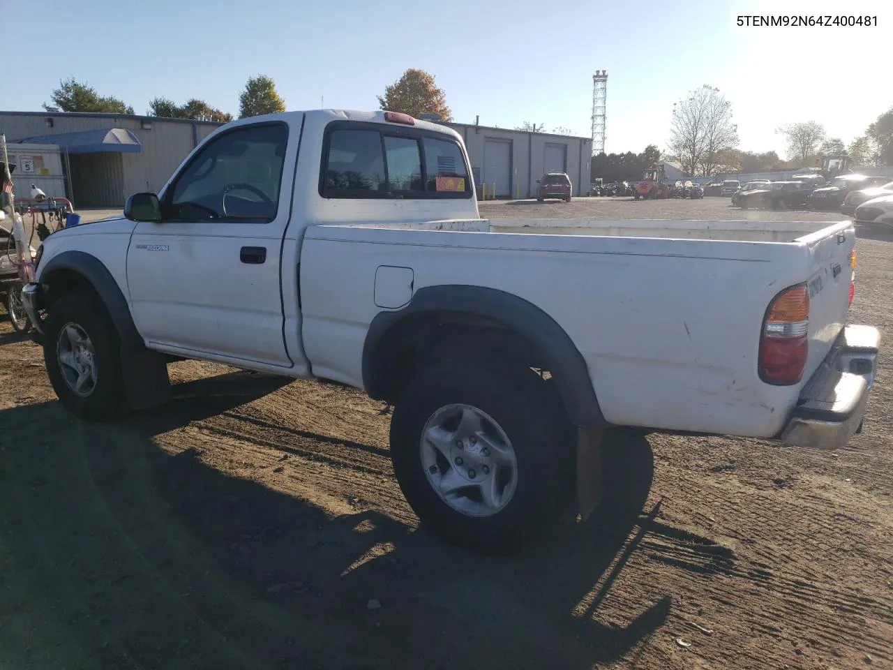 2004 Toyota Tacoma Prerunner VIN: 5TENM92N64Z400481 Lot: 76036654