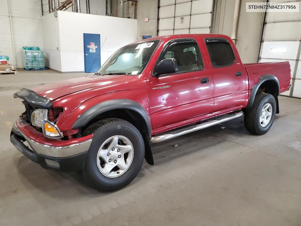 2004 Toyota Tacoma Double Cab VIN: 5TEHN72N84Z317956 Lot: 76195734