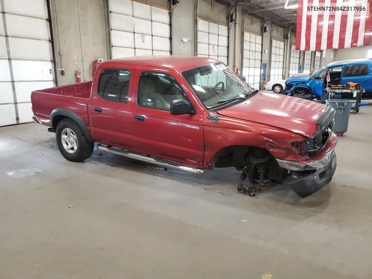 2004 Toyota Tacoma Double Cab VIN: 5TEHN72N84Z317956 Lot: 76195734