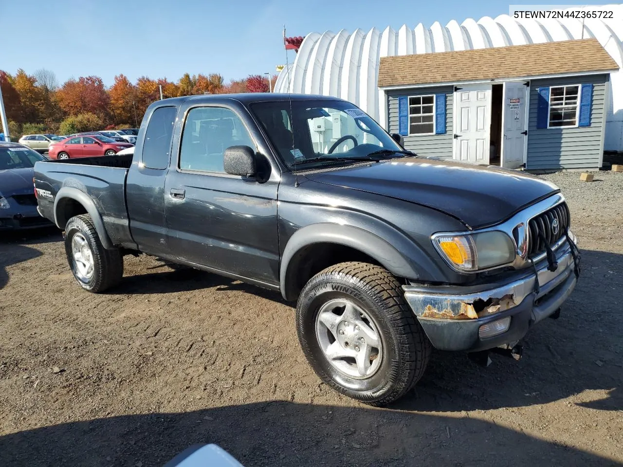 2004 Toyota Tacoma Xtracab VIN: 5TEWN72N44Z365722 Lot: 77380044