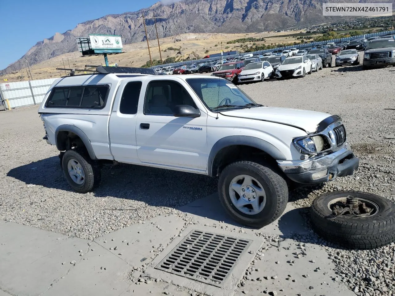 2004 Toyota Tacoma Xtracab VIN: 5TEWN72NX4Z461791 Lot: 77688444