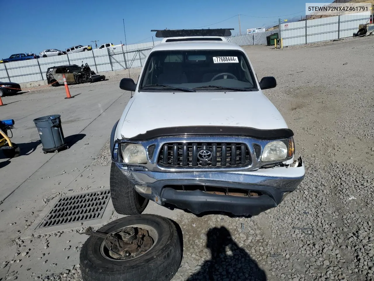 2004 Toyota Tacoma Xtracab VIN: 5TEWN72NX4Z461791 Lot: 77688444