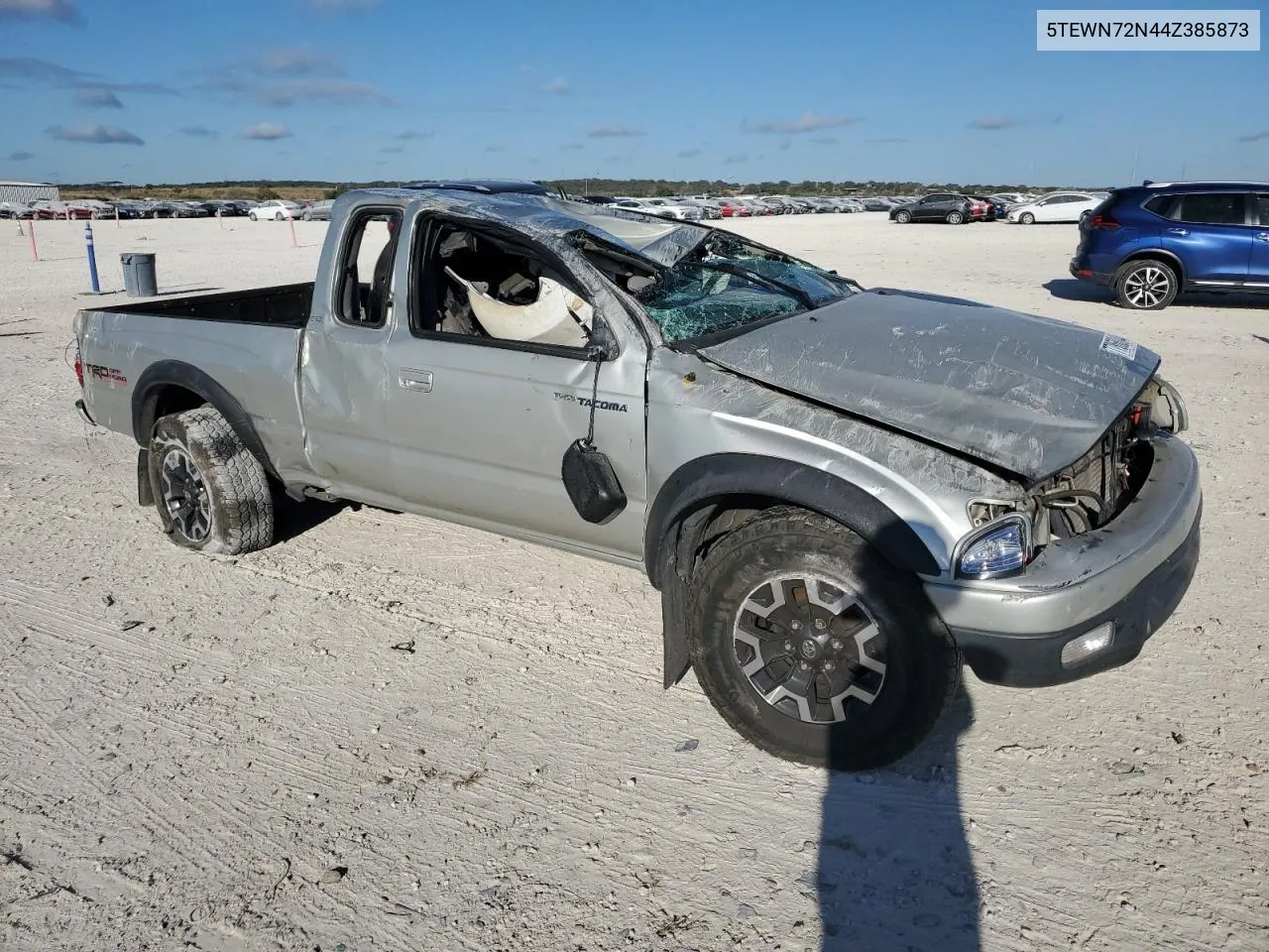 2004 Toyota Tacoma Xtracab VIN: 5TEWN72N44Z385873 Lot: 77868044