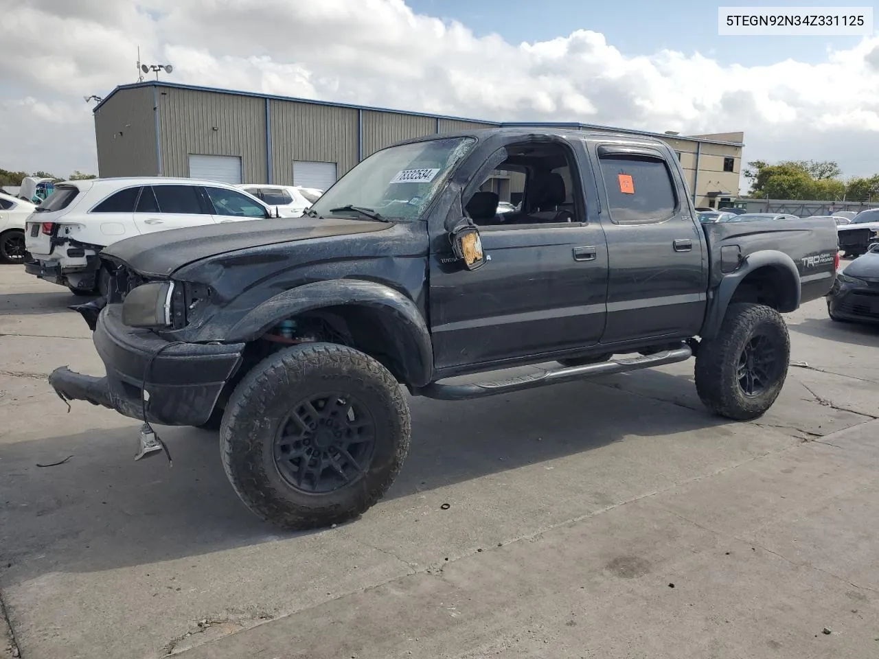 2004 Toyota Tacoma Double Cab Prerunner VIN: 5TEGN92N34Z331125 Lot: 78332534