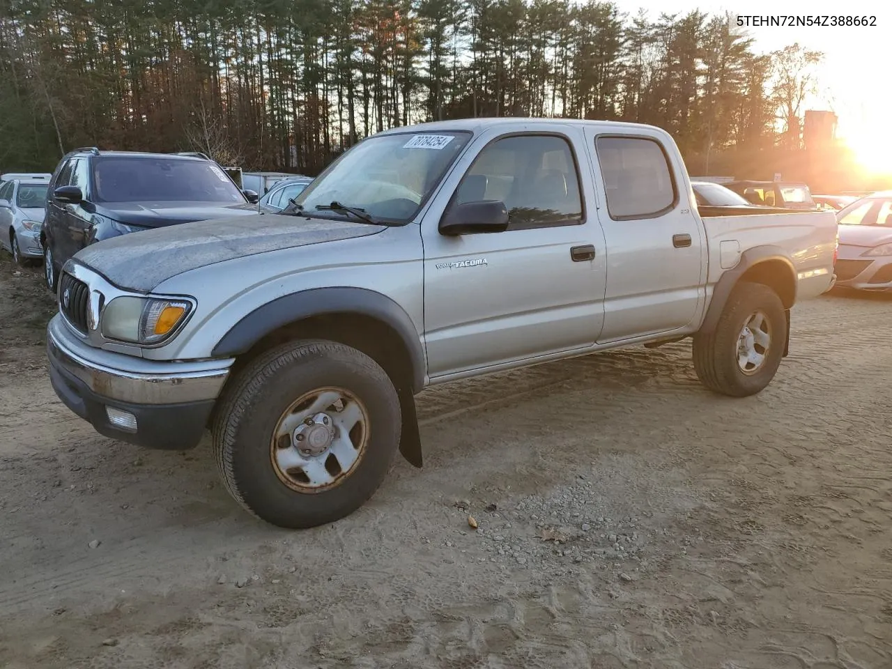 2004 Toyota Tacoma Double Cab VIN: 5TEHN72N54Z388662 Lot: 78784254