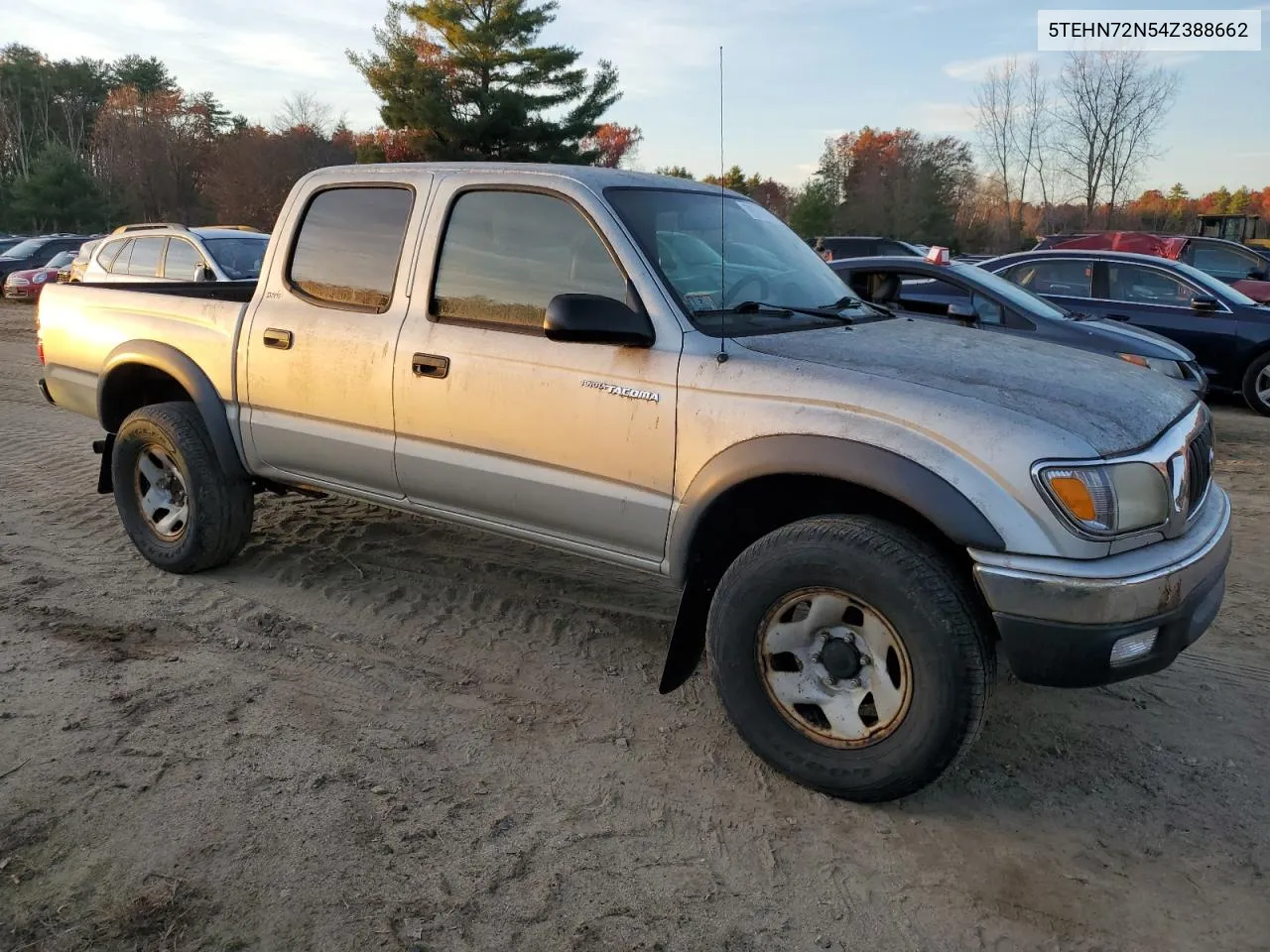 2004 Toyota Tacoma Double Cab VIN: 5TEHN72N54Z388662 Lot: 78784254