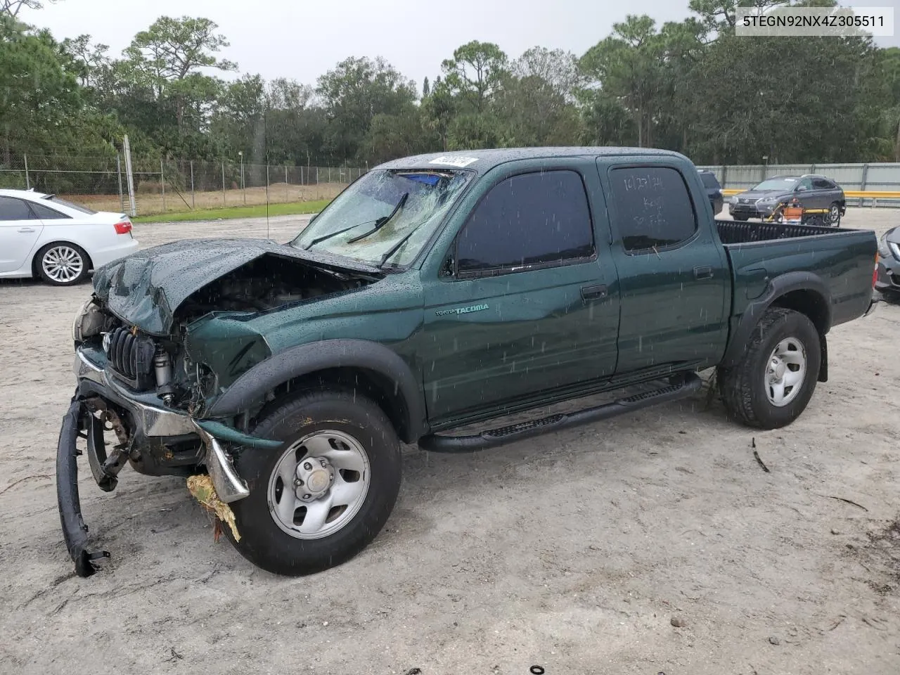 2004 Toyota Tacoma Double Cab Prerunner VIN: 5TEGN92NX4Z305511 Lot: 79028214