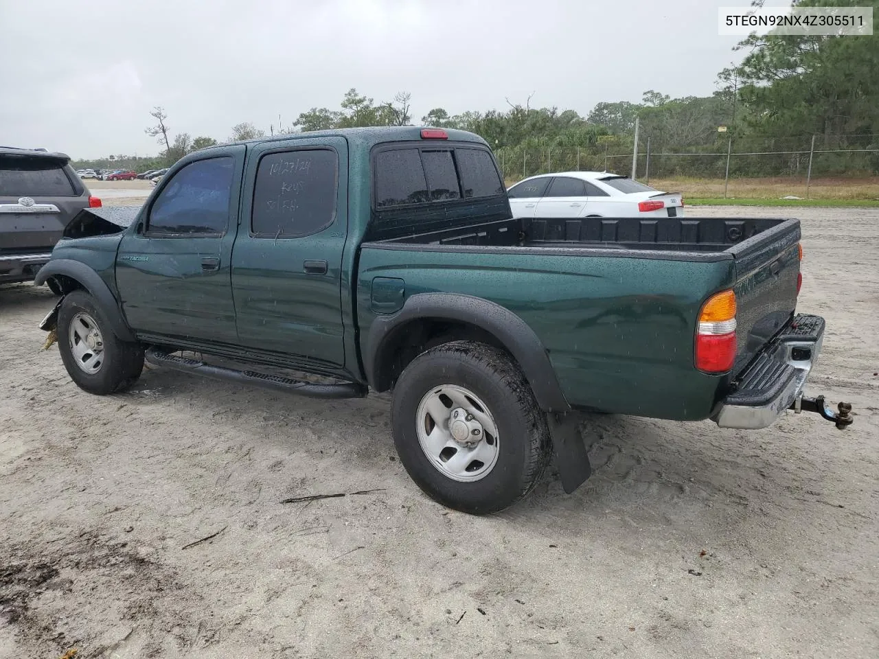 2004 Toyota Tacoma Double Cab Prerunner VIN: 5TEGN92NX4Z305511 Lot: 79028214