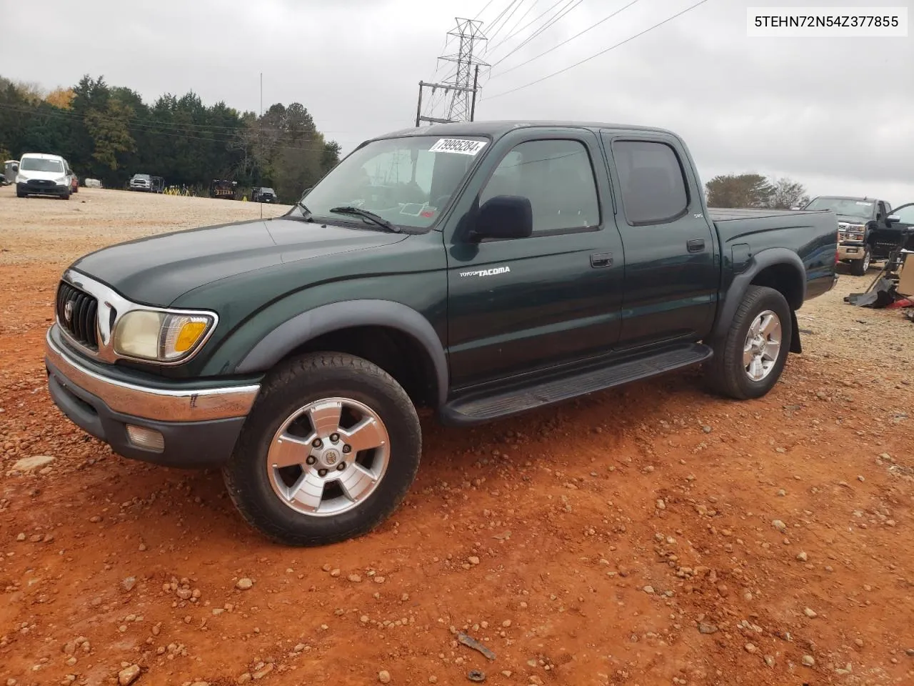 2004 Toyota Tacoma Double Cab VIN: 5TEHN72N54Z377855 Lot: 79995284