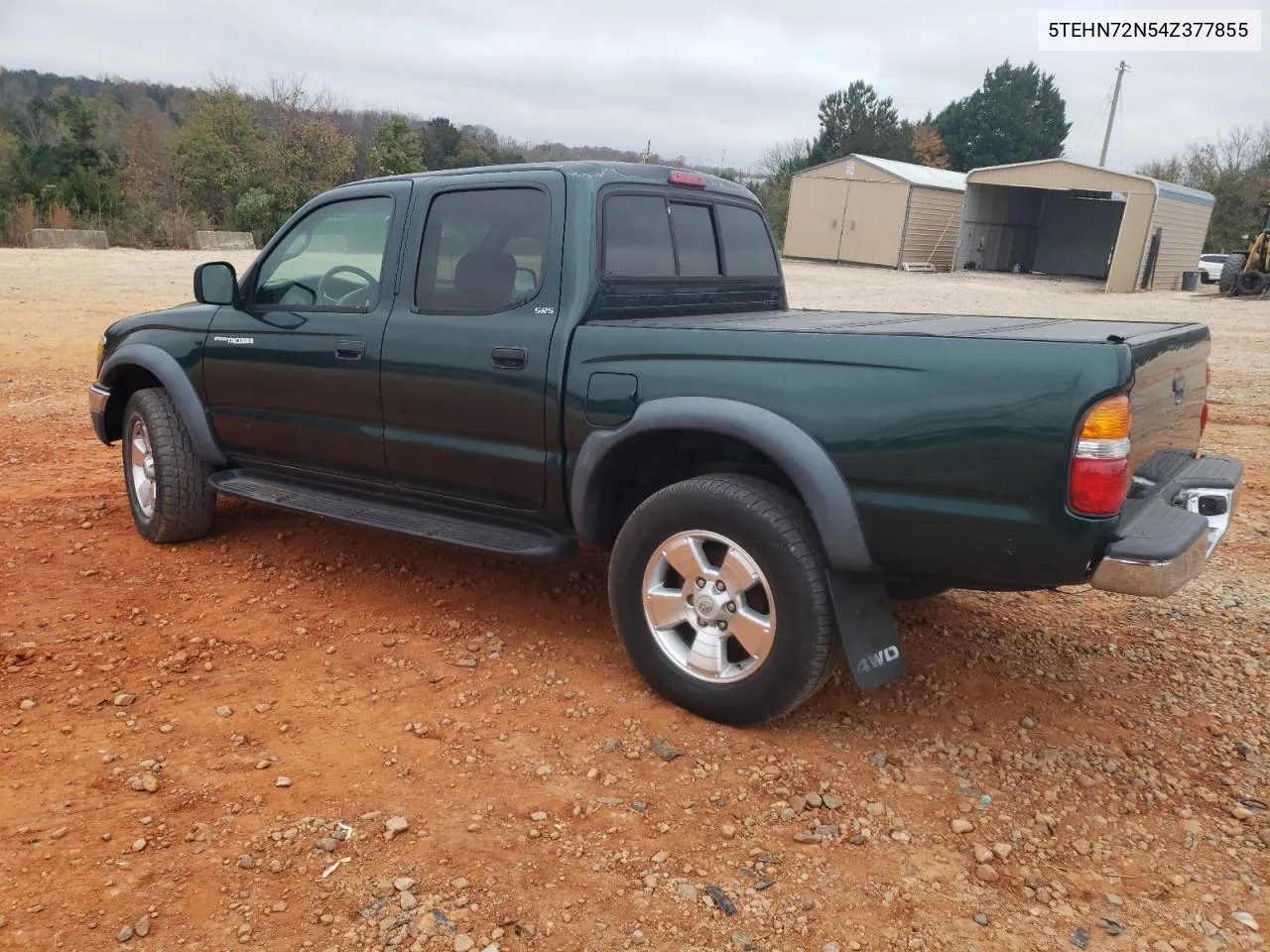 2004 Toyota Tacoma Double Cab VIN: 5TEHN72N54Z377855 Lot: 79995284