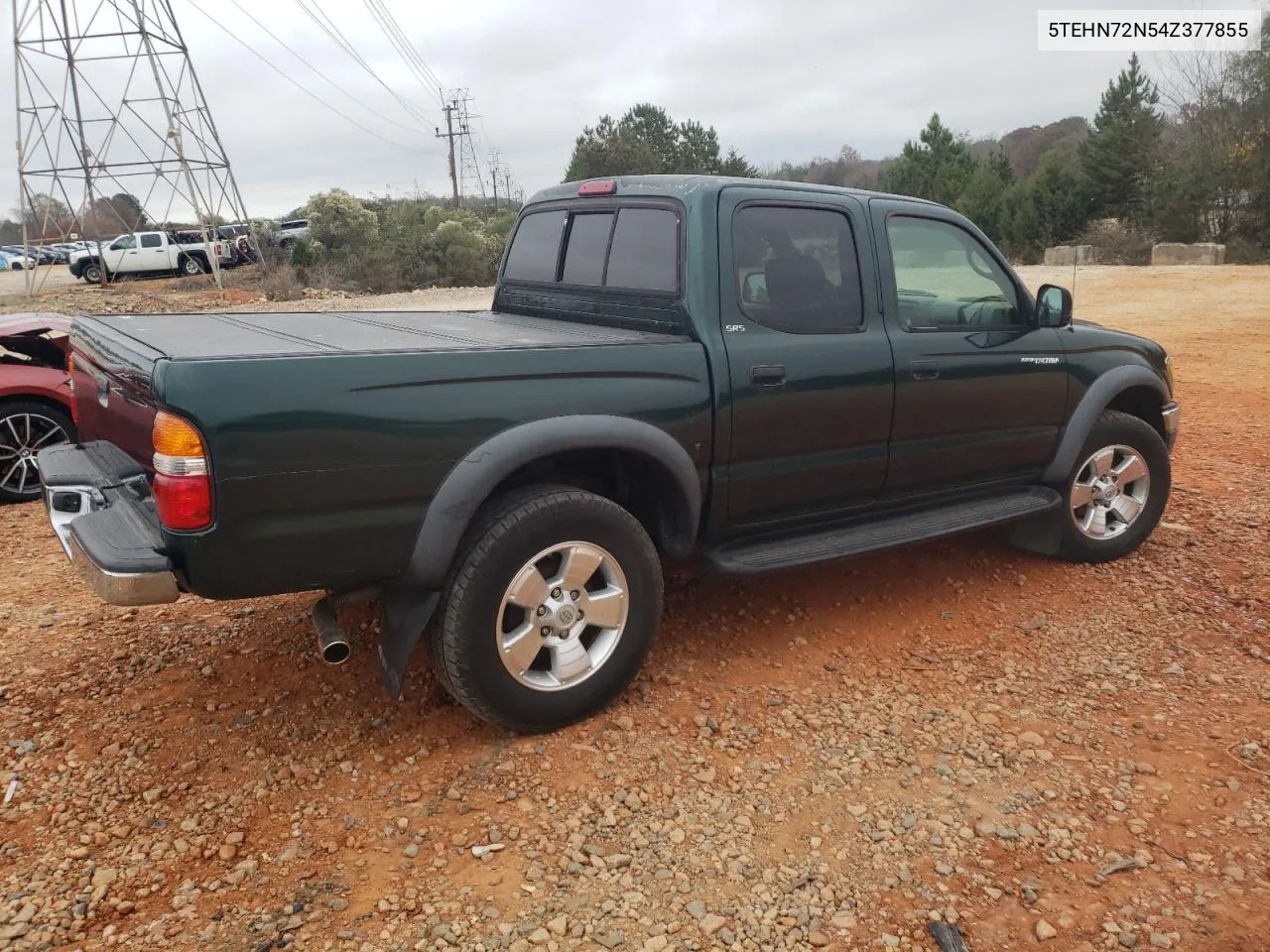 2004 Toyota Tacoma Double Cab VIN: 5TEHN72N54Z377855 Lot: 79995284