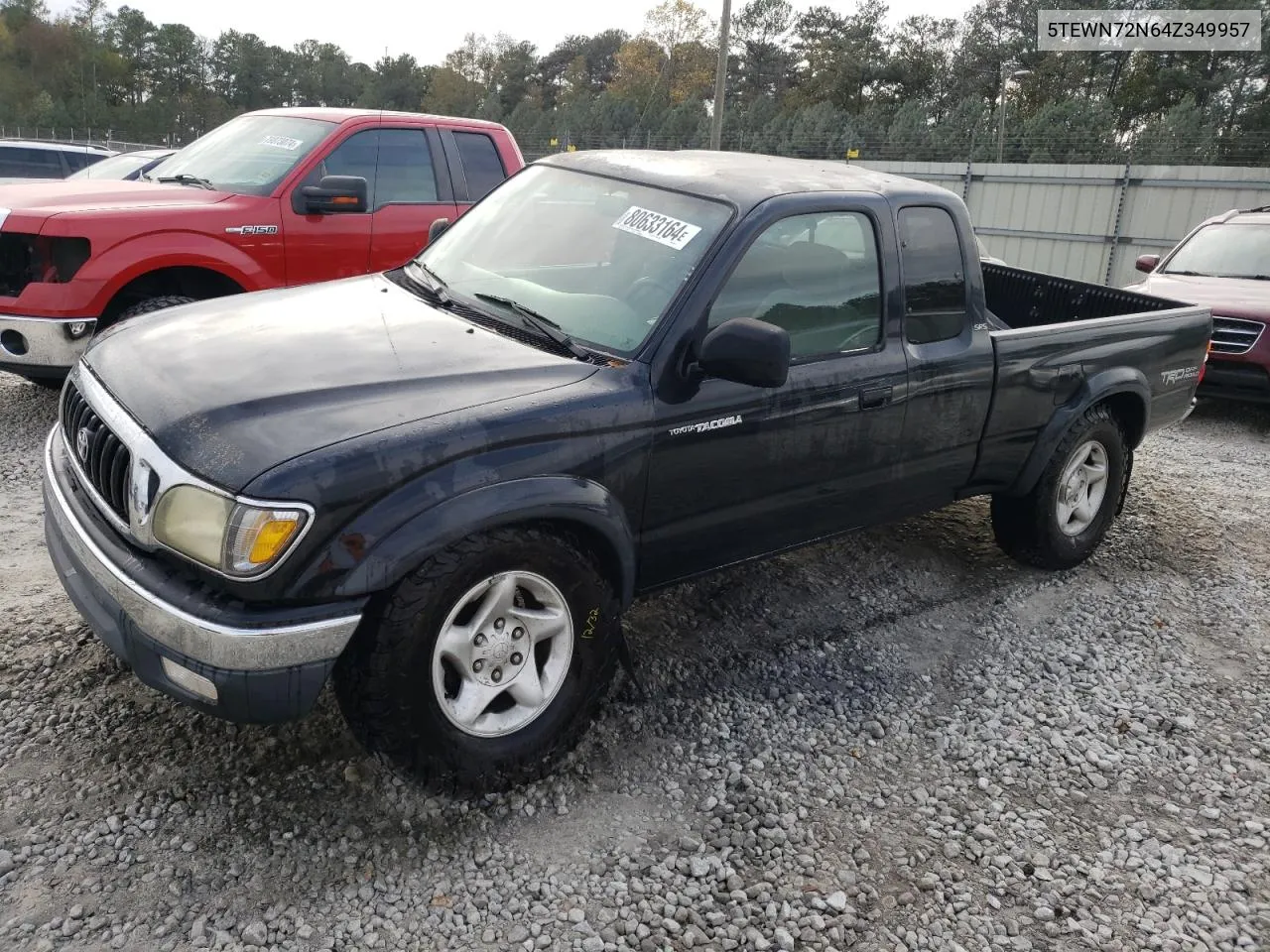 5TEWN72N64Z349957 2004 Toyota Tacoma Xtracab