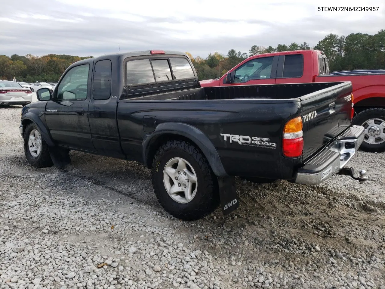 5TEWN72N64Z349957 2004 Toyota Tacoma Xtracab