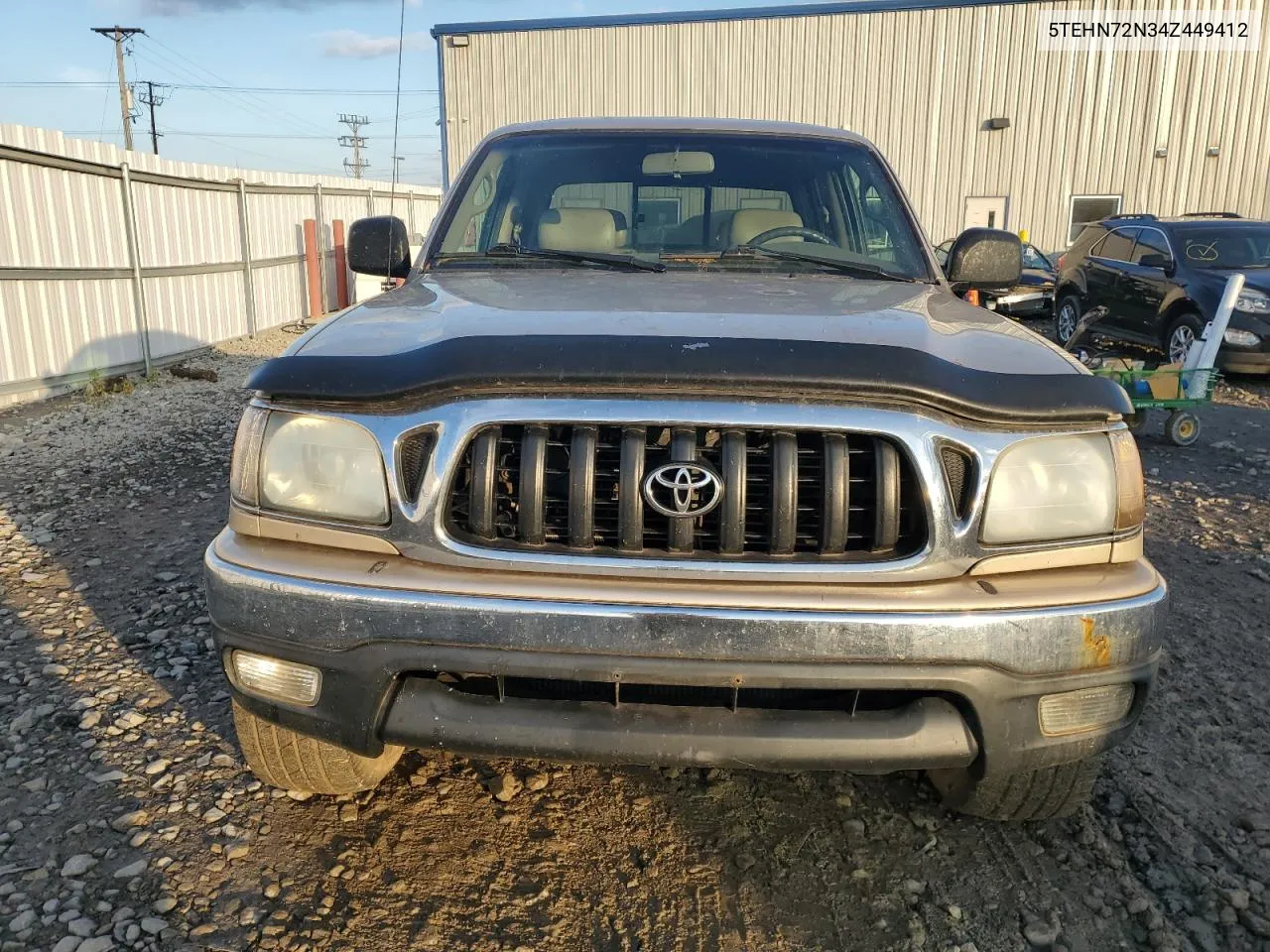 2004 Toyota Tacoma Double Cab VIN: 5TEHN72N34Z449412 Lot: 80981304