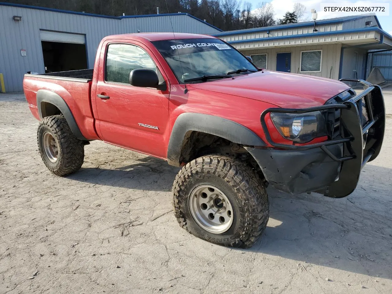 2005 Toyota Tacoma VIN: 5TEPX42NX5Z067772 Lot: 40906354