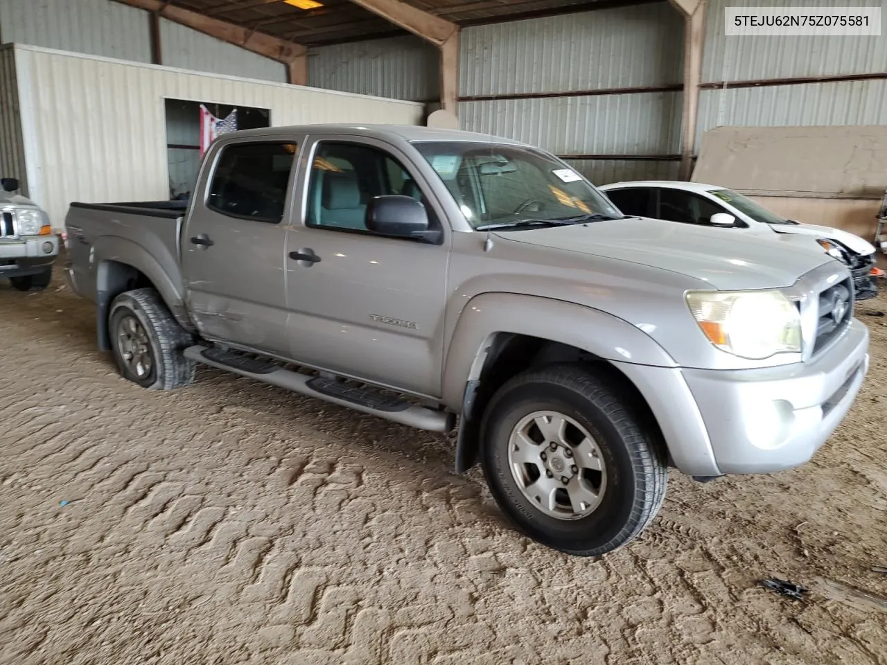 2005 Toyota Tacoma Double Cab Prerunner VIN: 5TEJU62N75Z075581 Lot: 64451154