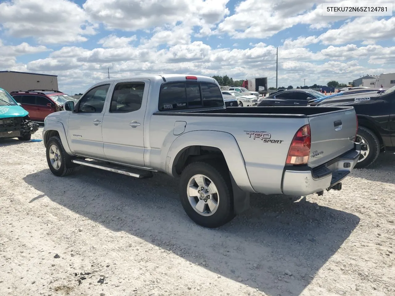 2005 Toyota Tacoma Double Cab Prerunner Long Bed VIN: 5TEKU72N65Z124781 Lot: 67540994