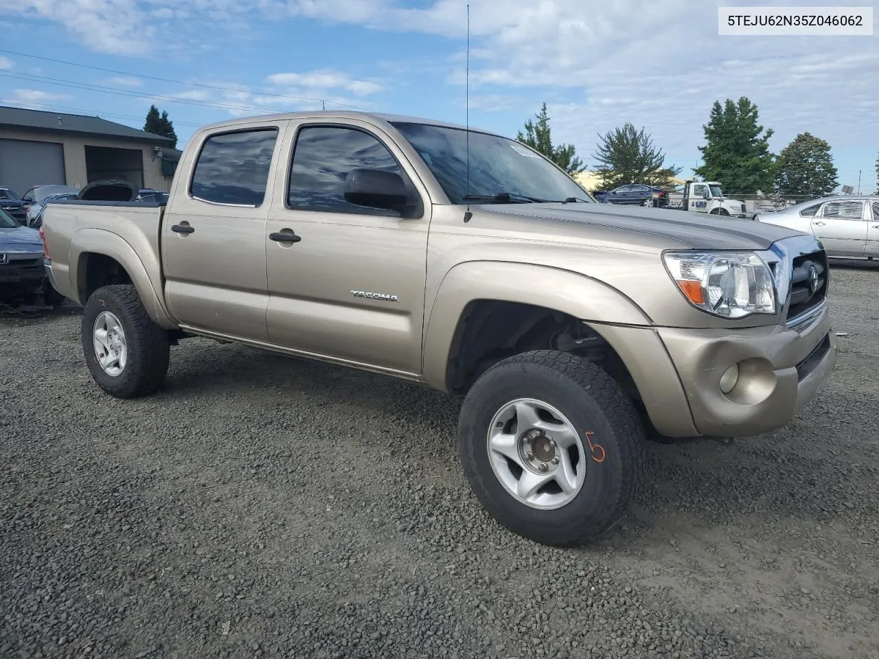 5TEJU62N35Z046062 2005 Toyota Tacoma Double Cab Prerunner