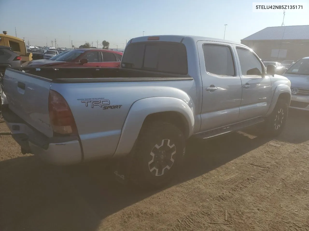 2005 Toyota Tacoma Double Cab VIN: 5TELU42N85Z135171 Lot: 69316784