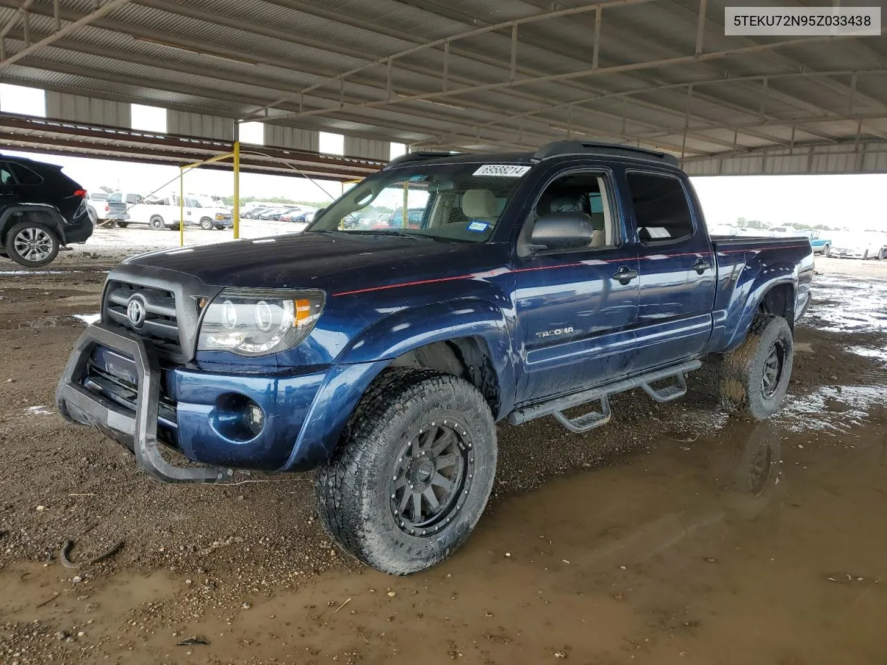 2005 Toyota Tacoma Double Cab Prerunner Long Bed VIN: 5TEKU72N95Z033438 Lot: 69588214