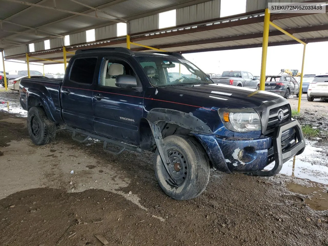 2005 Toyota Tacoma Double Cab Prerunner Long Bed VIN: 5TEKU72N95Z033438 Lot: 69588214