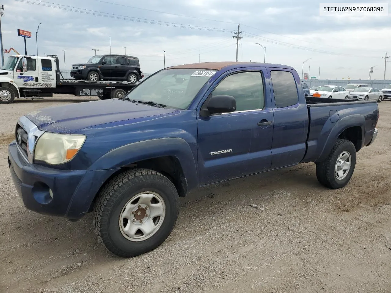 2005 Toyota Tacoma Prerunner Access Cab VIN: 5TETU62N95Z068396 Lot: 69661124